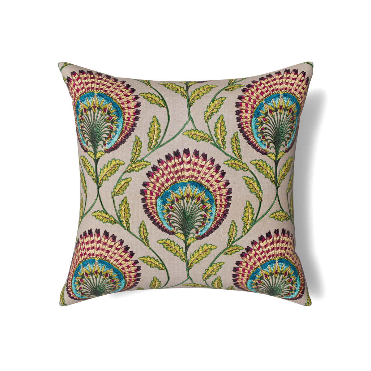 Tavus Linen Pillow in Multi