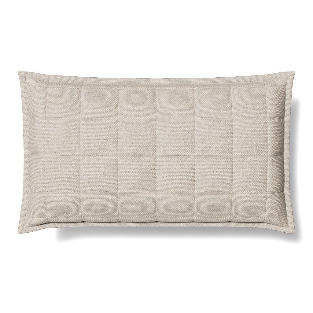 Panama Sham in Flax