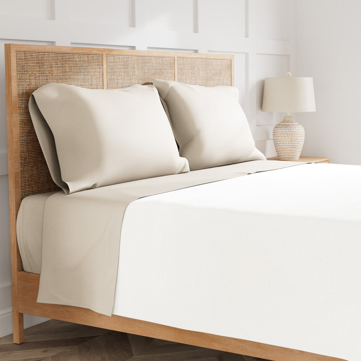 Ready-to-Bed 2.0 Lyocell Sheet Set in Pumice