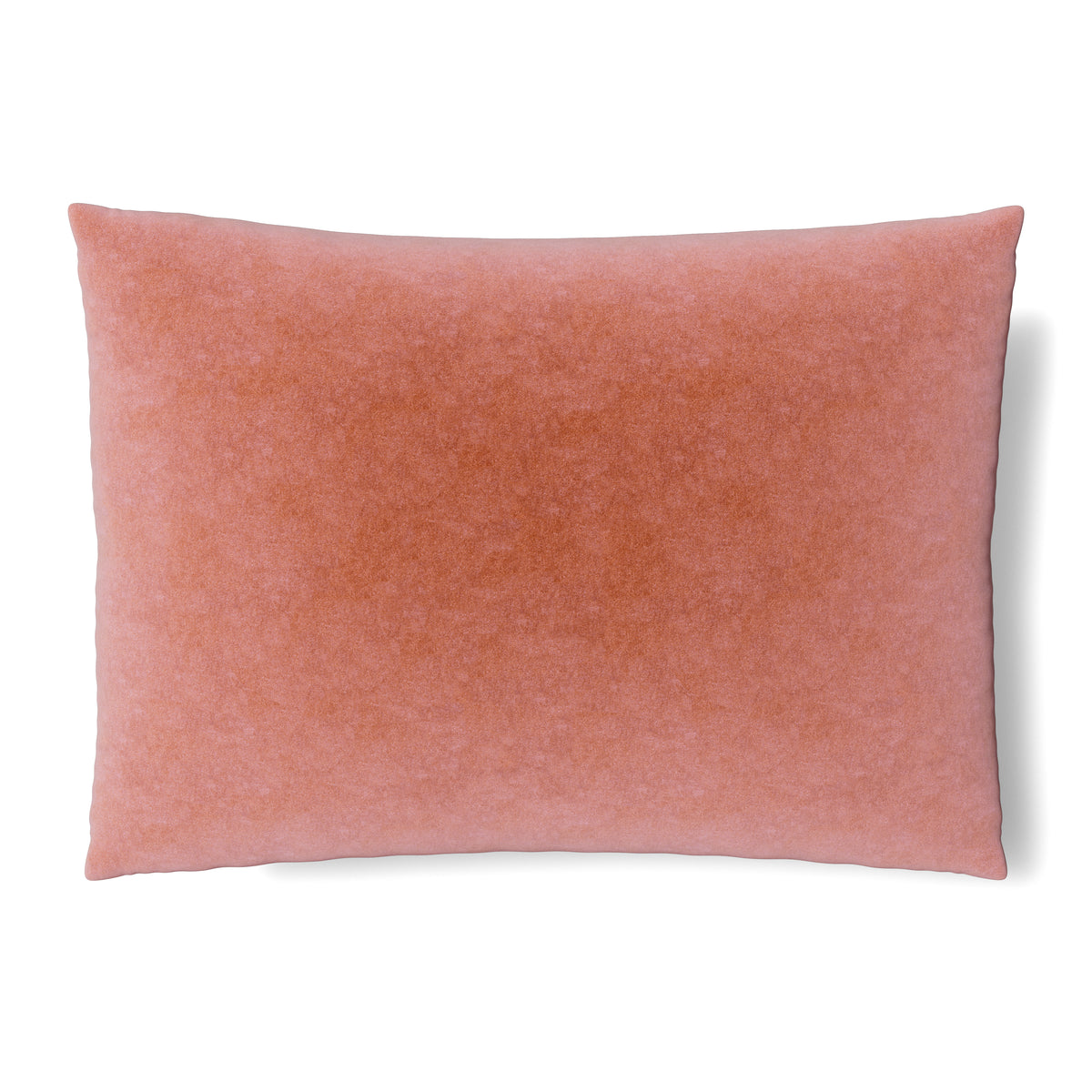 Fresco Velvet Sham in Rhubarb