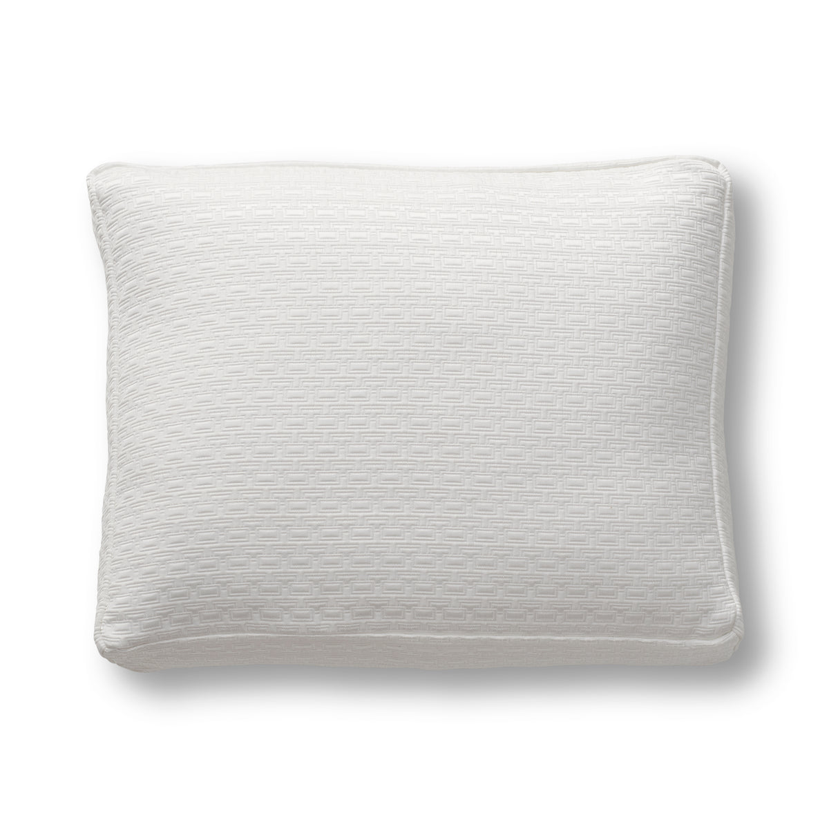 Pavilion Box Pillow in White