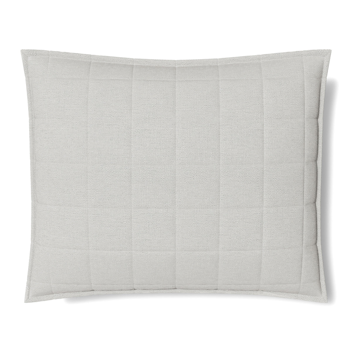 Macau Quilted Pillow in Granite