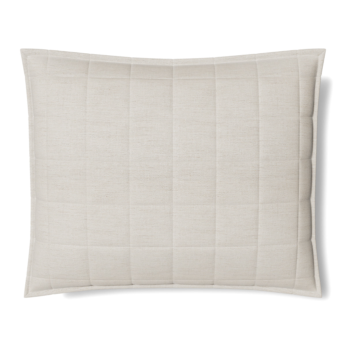 Macau Quilted Pillow in Natural