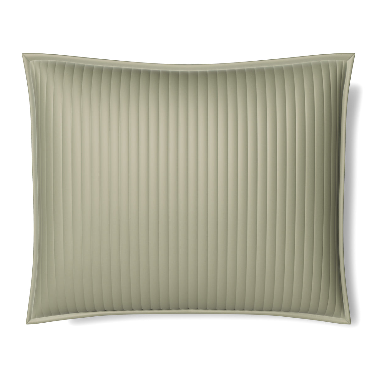 Charmeuse Channel Quilt Pillow in Frost