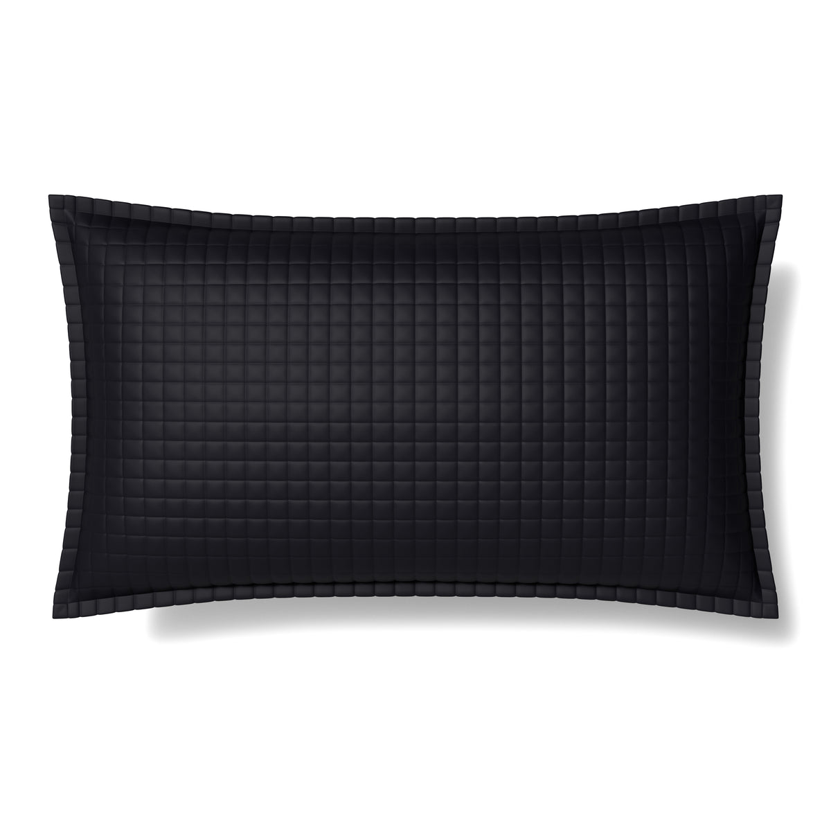 Ready-to-Bed 2.0 Quilted Lyocell Sham in Black