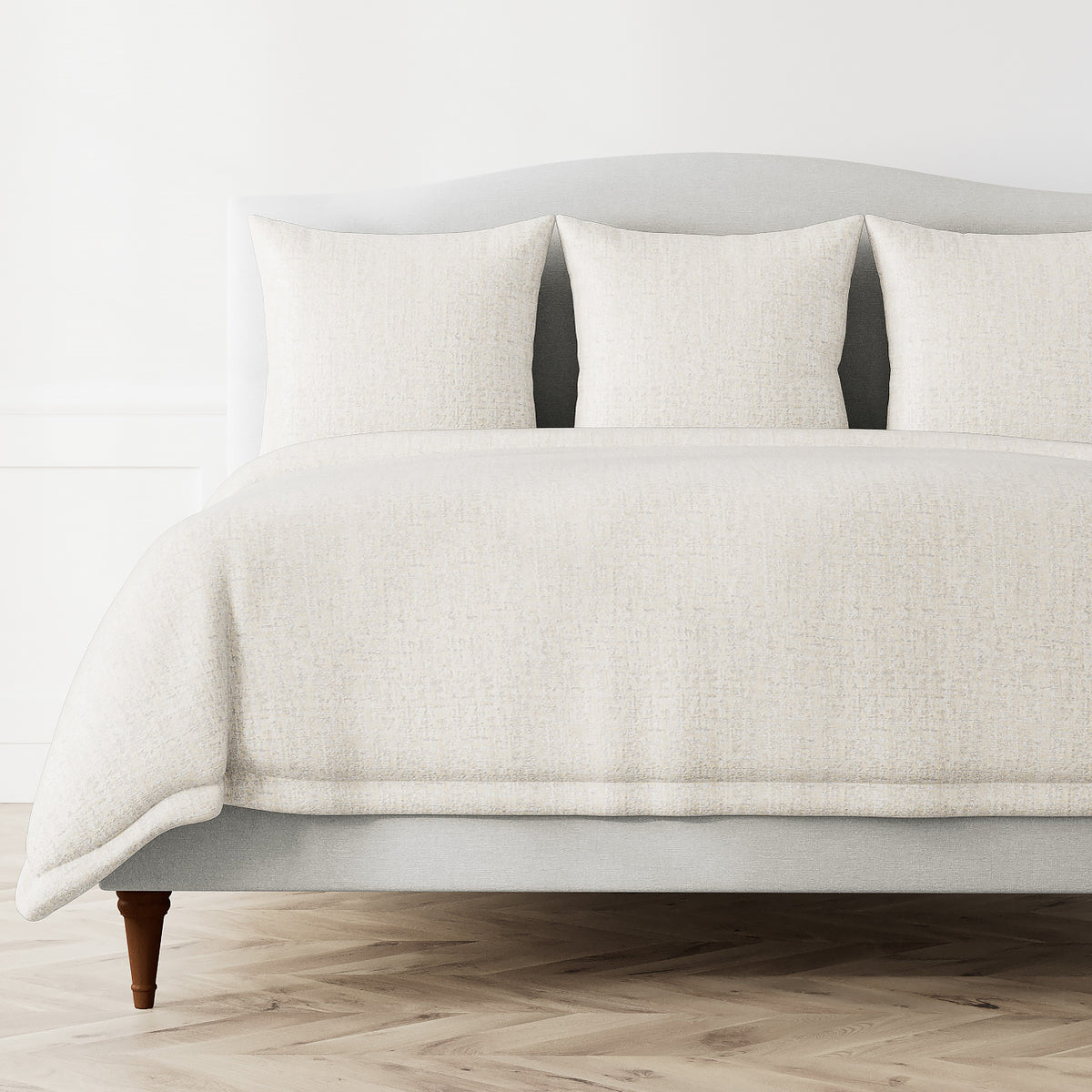Serac Duvet Cover in Silver