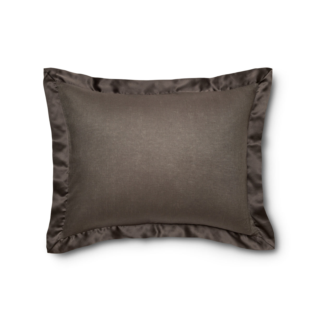 Lover's Kimono Linen Sham in Charcoal