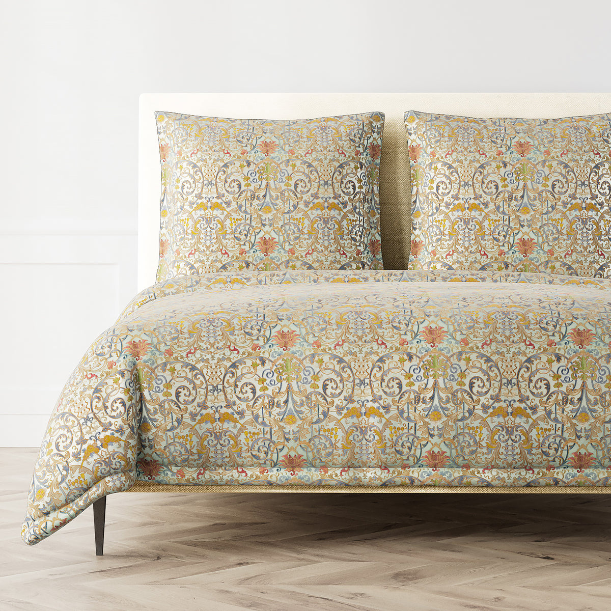 Venezia Duvet Cover in Sage