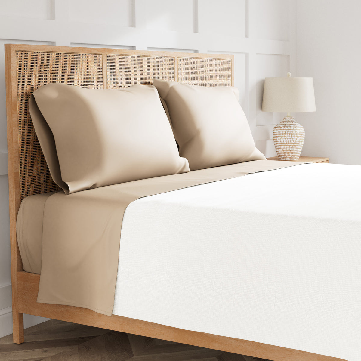 Ready-to-Bed 2.0 Lyocell Sheet Set in Taupe