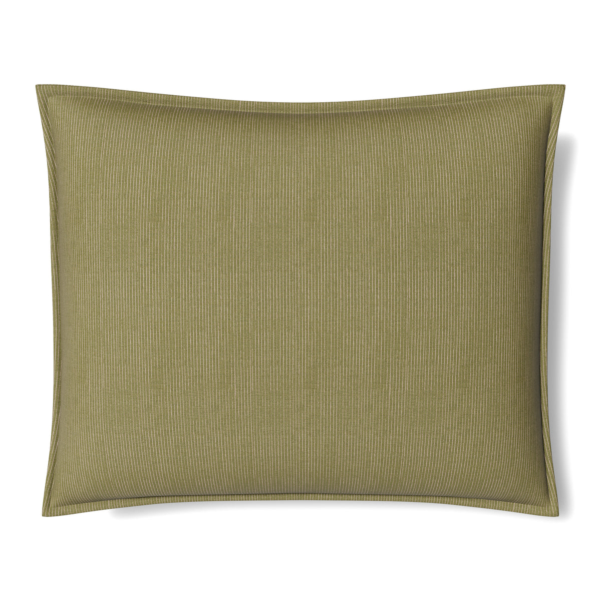 Lamina Cotton Pillow in Sage
