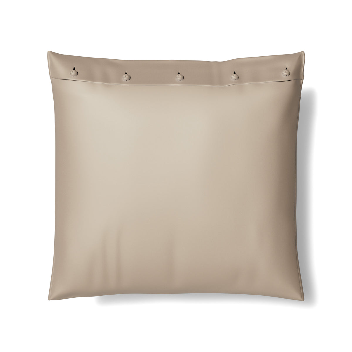 Charmeuse Sham With French Knots in Silver