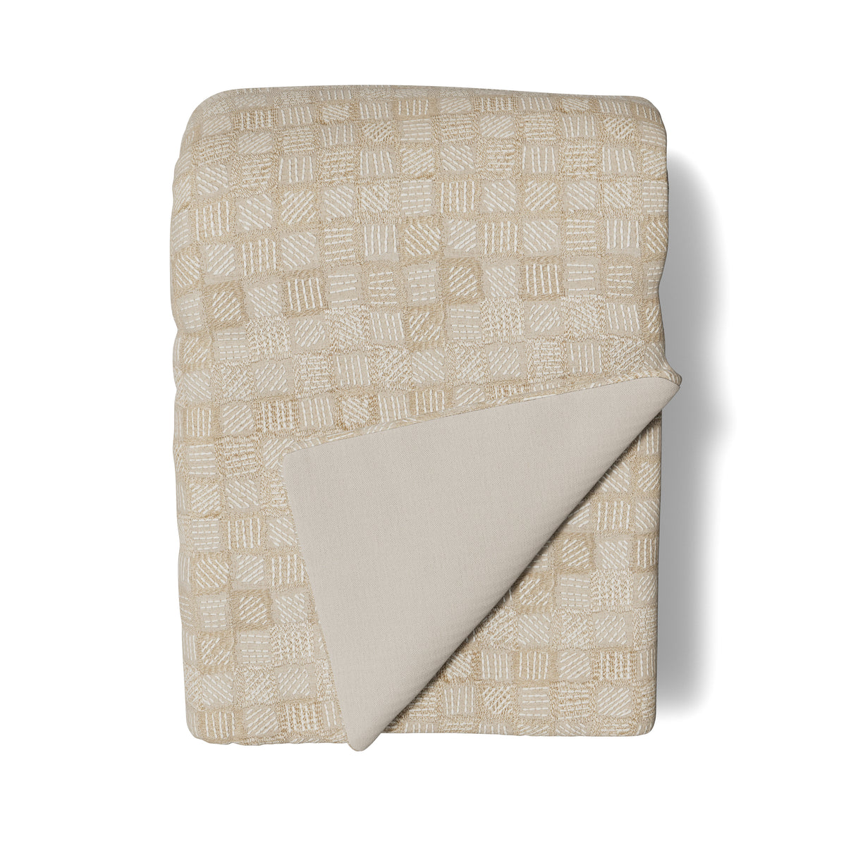 Qasaba Throw in Flax