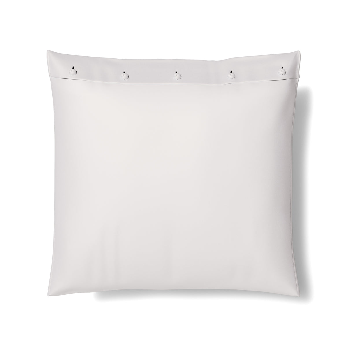 Charmeuse Sham With French Knots in White