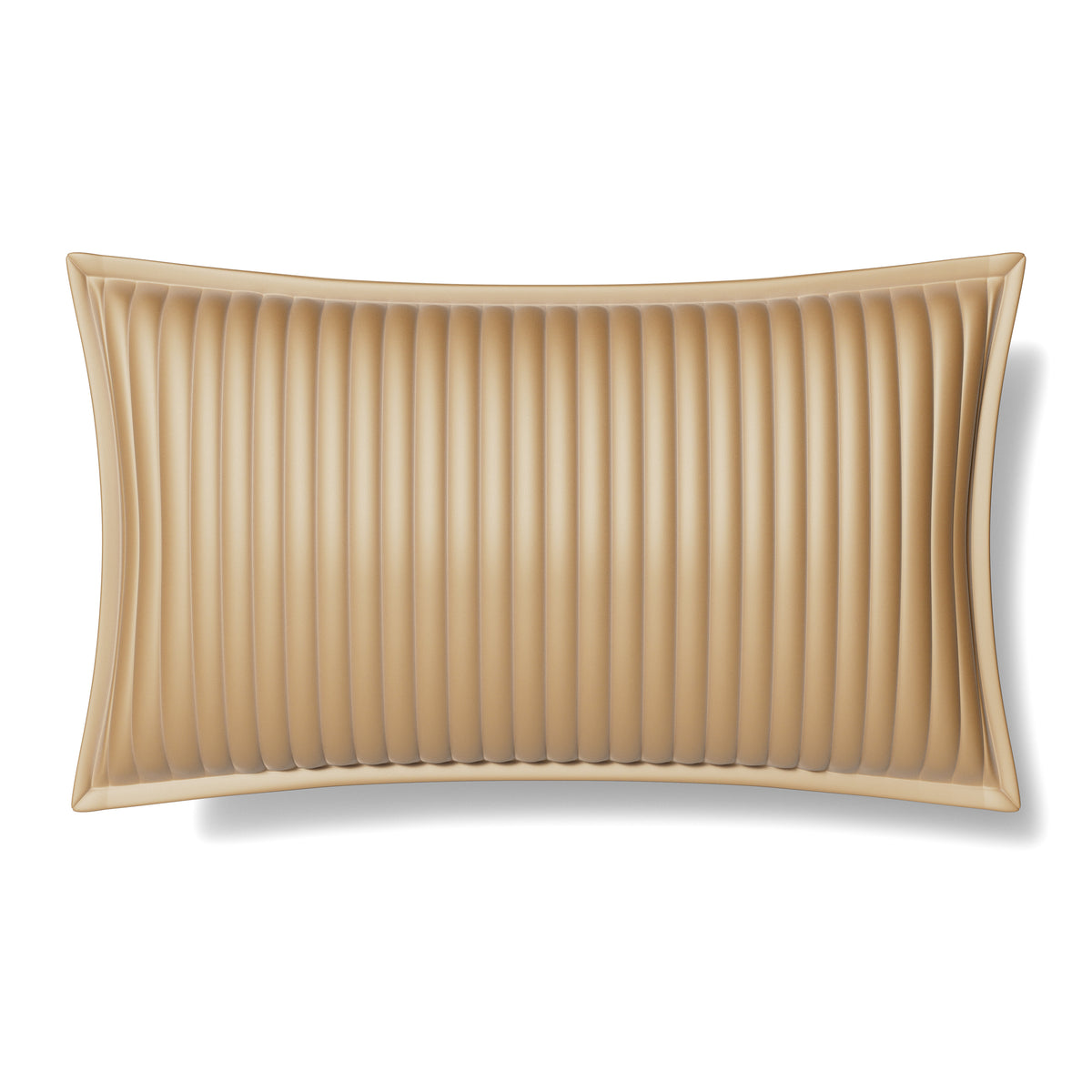 Charmeuse Channel Quilt Pillow in Sand