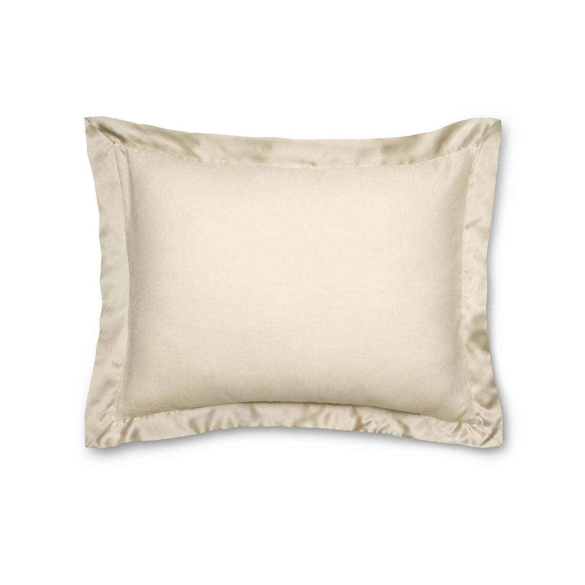 Lover's Kimono Linen Sham in Silver