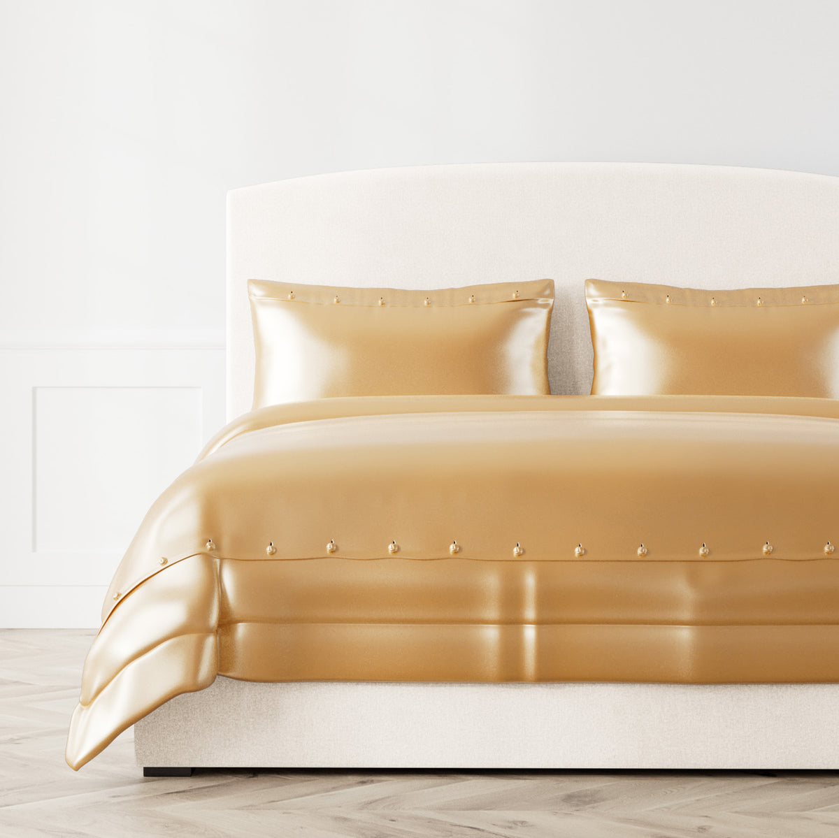 Charmeuse Duvet in Sand