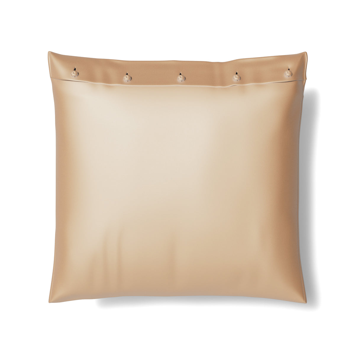 Charmeuse Sham With French Knots in Pumice