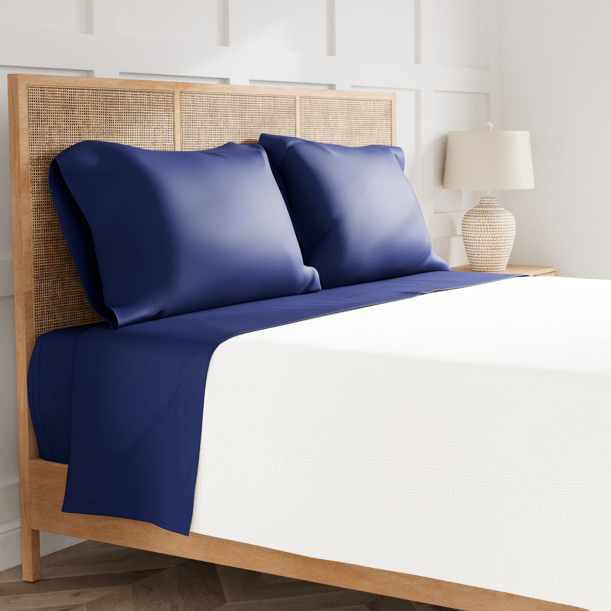 Ready-to-Bed 2.0 Lyocell Sheet Set in Navy