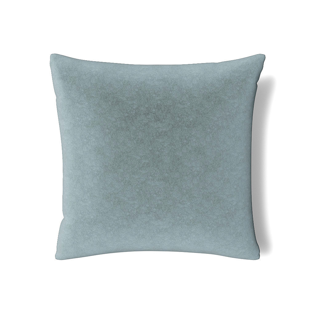 Fresco Velvet Sham in Naples Blue