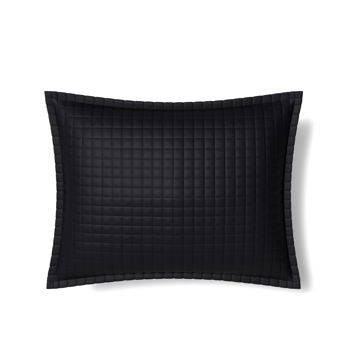Ready-to-Bed 2.0 Quilted Lyocell Sham in Black