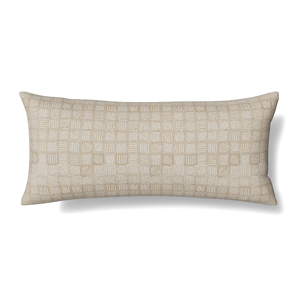 Qasaba Pillow in Flax