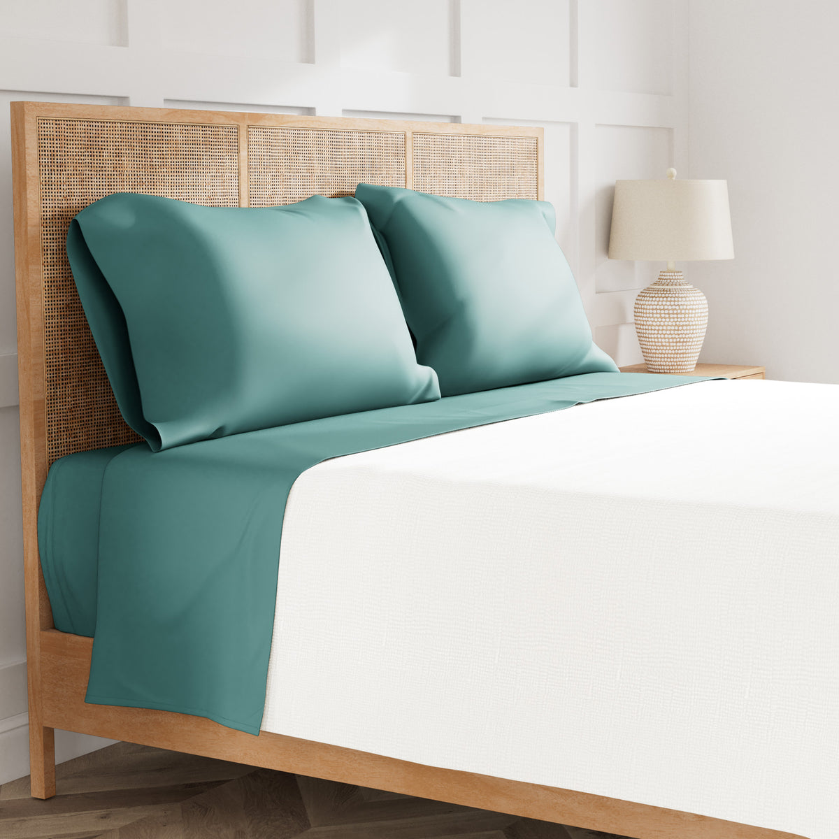 Ready-to-Bed 2.0 Lyocell Sheet Set in Caribbean