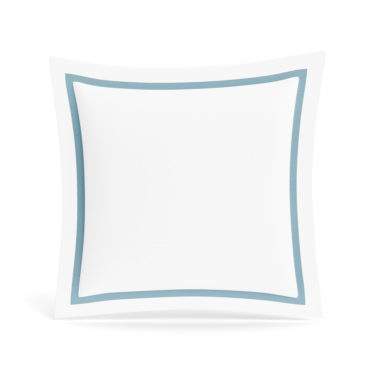 Ready-to-Bed 2.0 Cotton & Trim Sham in White/Blue