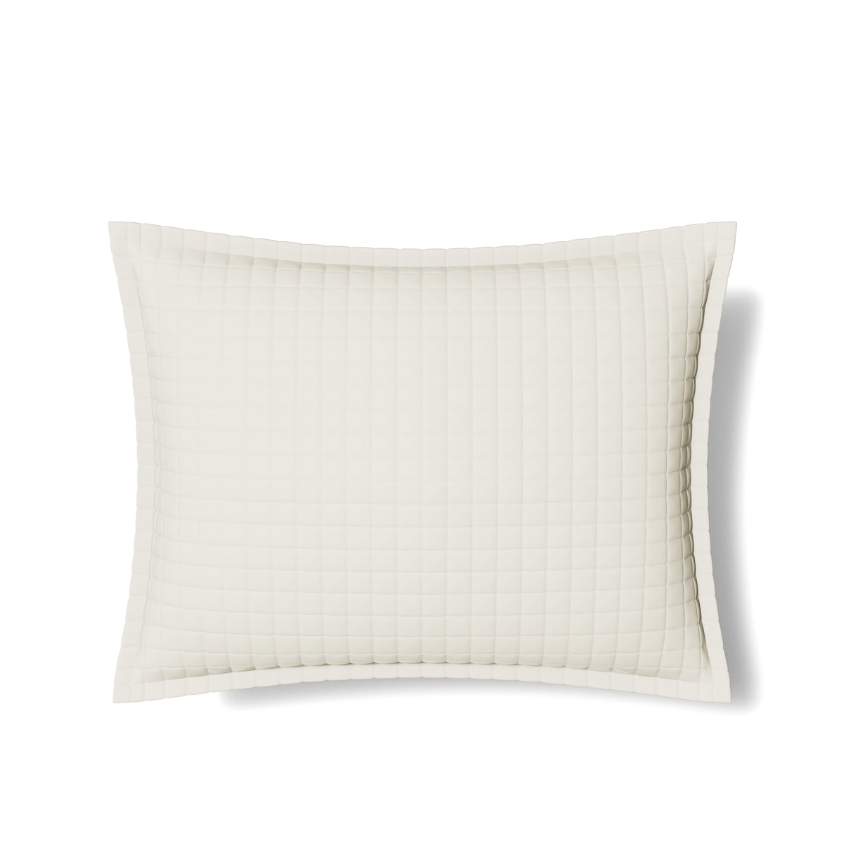 Ready-to-Bed 2.0 Quilted Lyocell Sham in Ivory