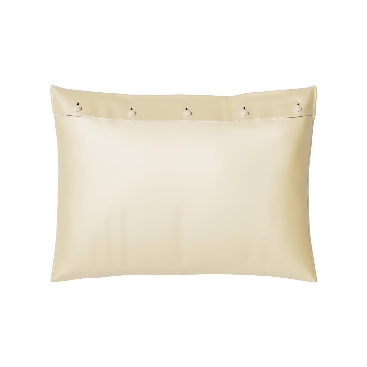 Charmeuse Sham With French Knots in Ivory