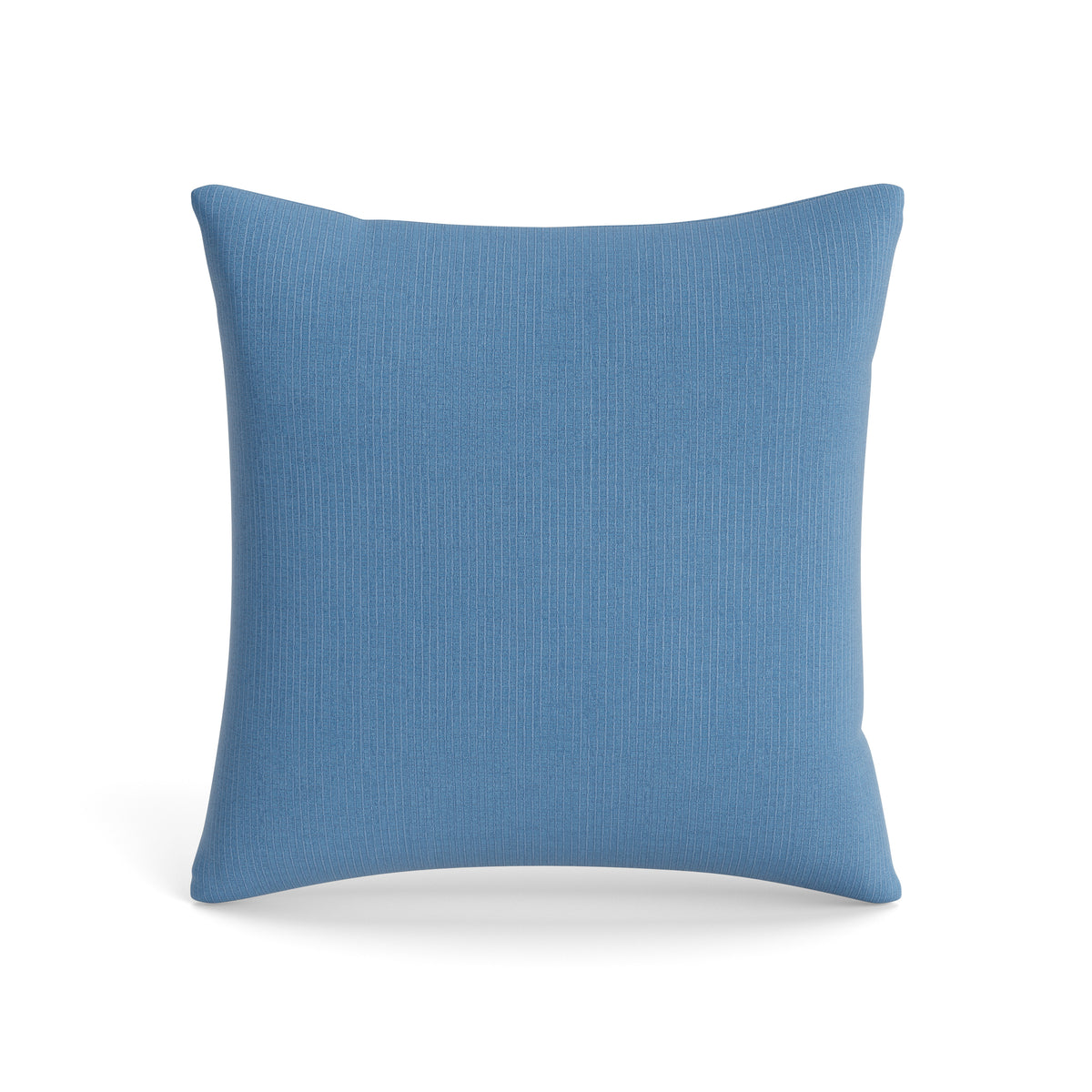 Lamina Cotton Pillow in Blue