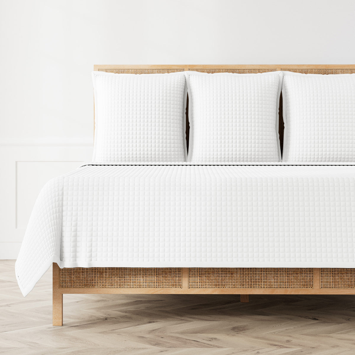 Ready-to-Bed 2.0 Quilted Lyocell Coverlet in White