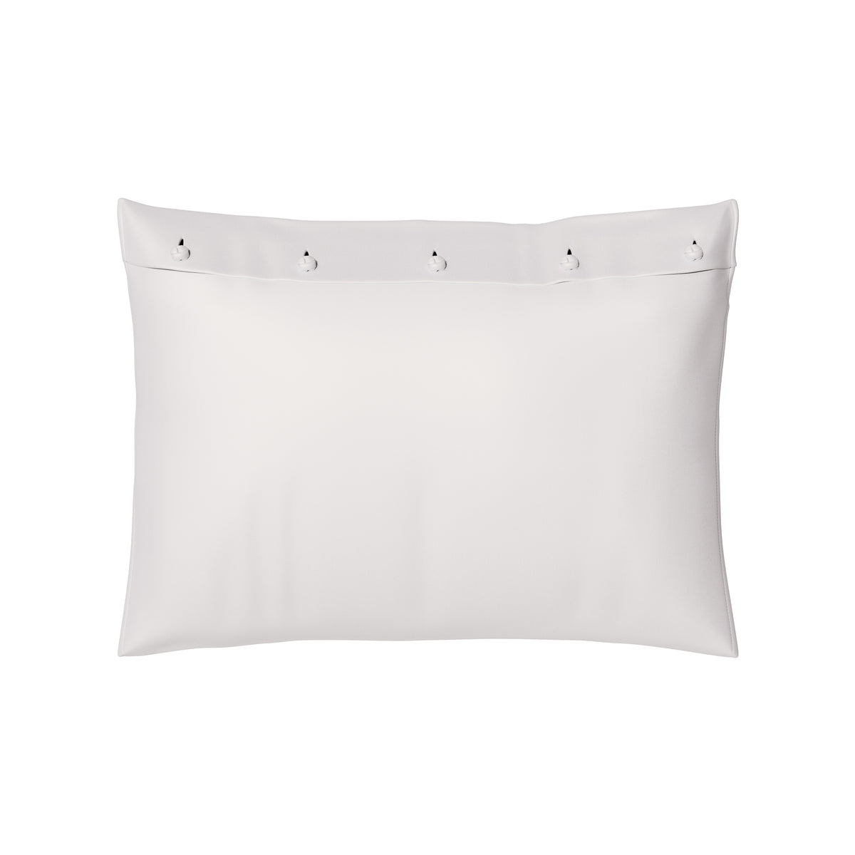 Charmeuse Sham With French Knots in White