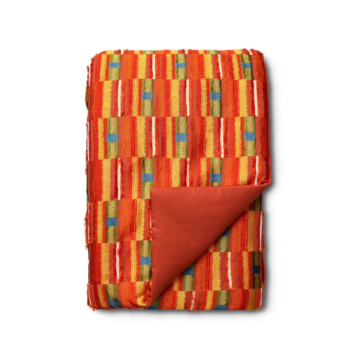 Pluma Linen Throw in Multi