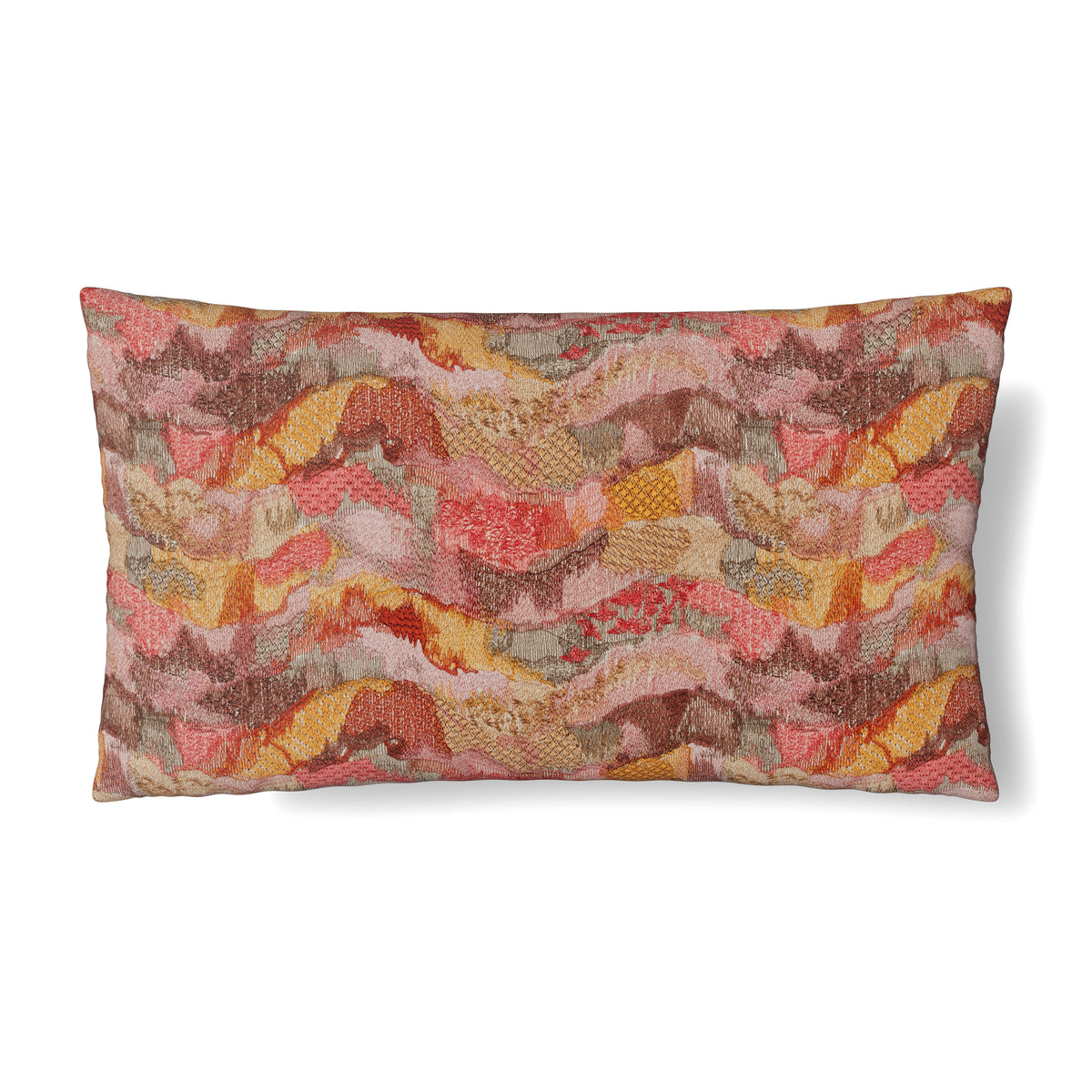 Positano Cotton Pillow in Sunset