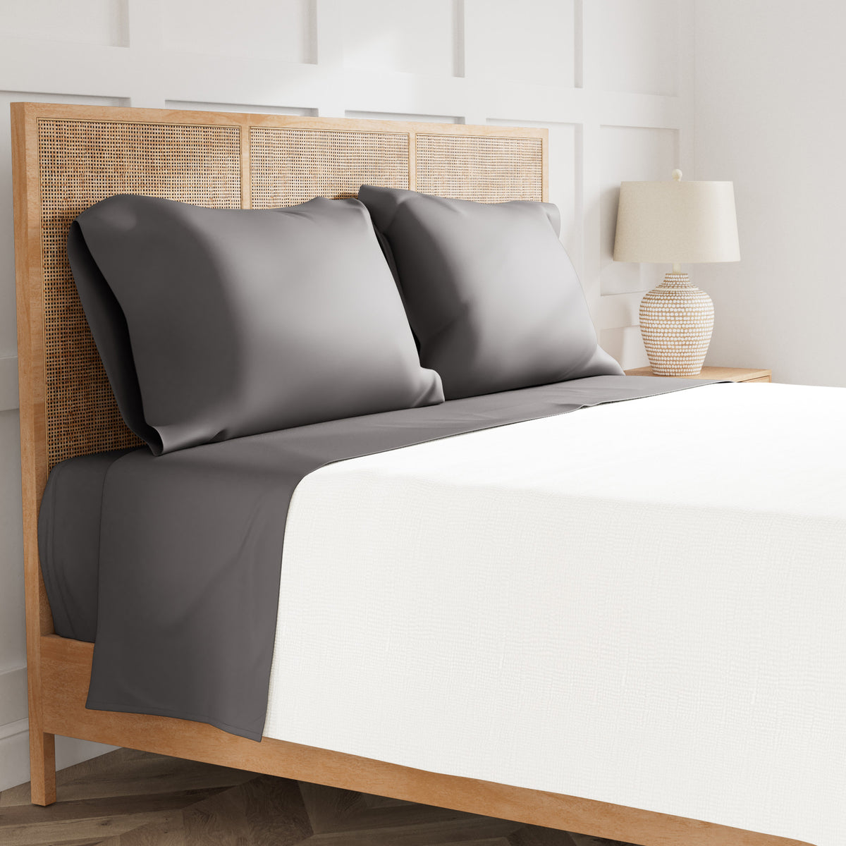Ready-to-Bed 2.0 Lyocell Sheet Set in Grey