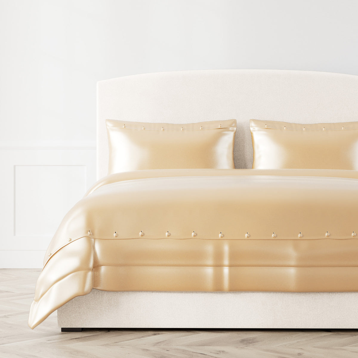 Charmeuse Duvet in Pumice