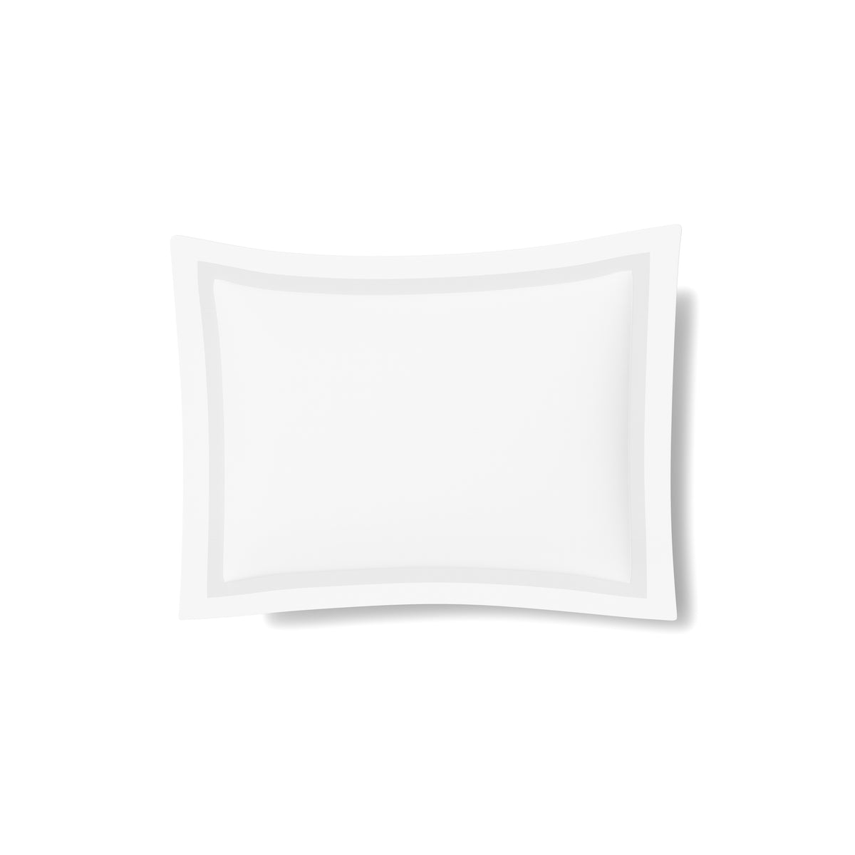 Ready-to-Bed 2.0 Cotton & Trim Sham in White/White