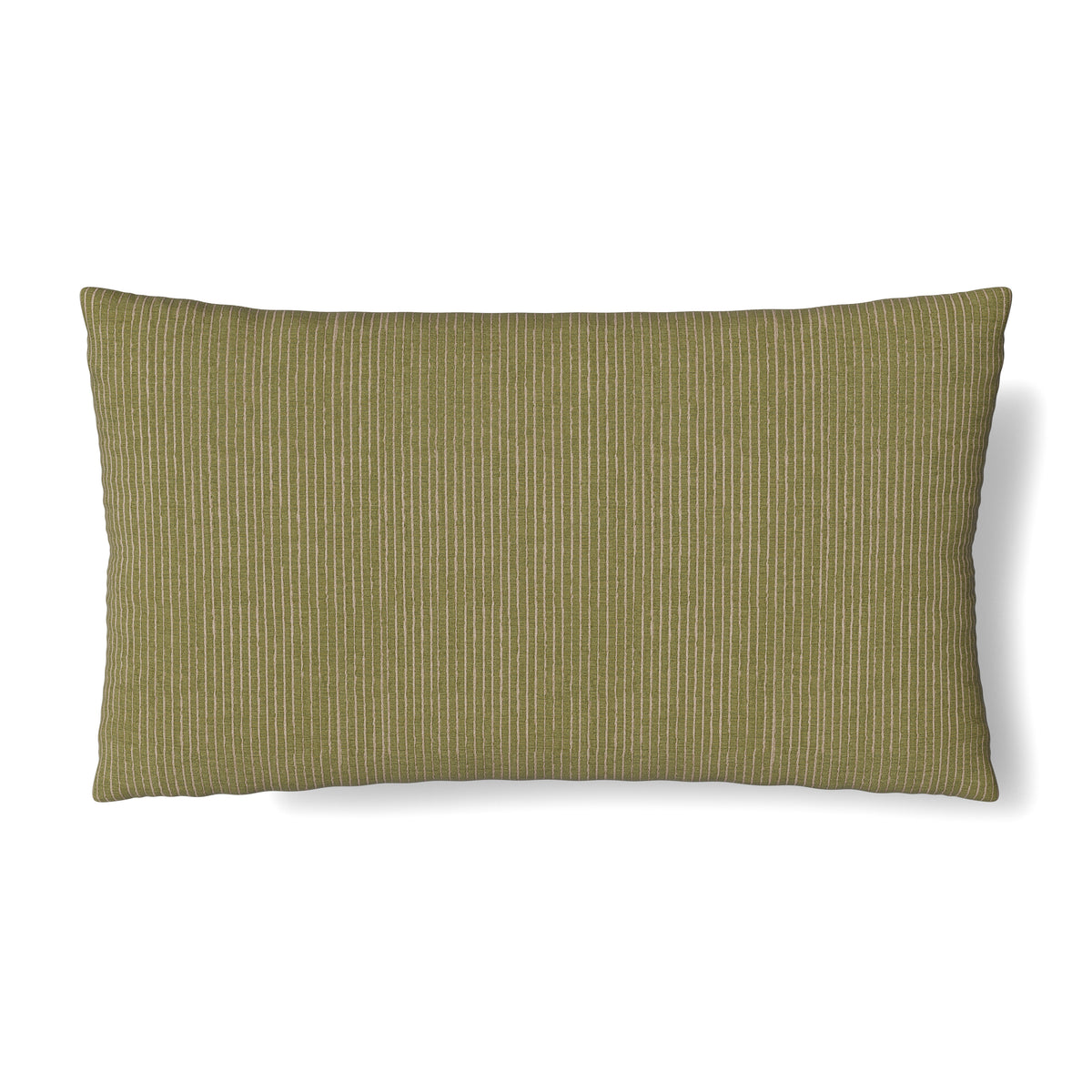 Lamina Cotton Pillow in Sage