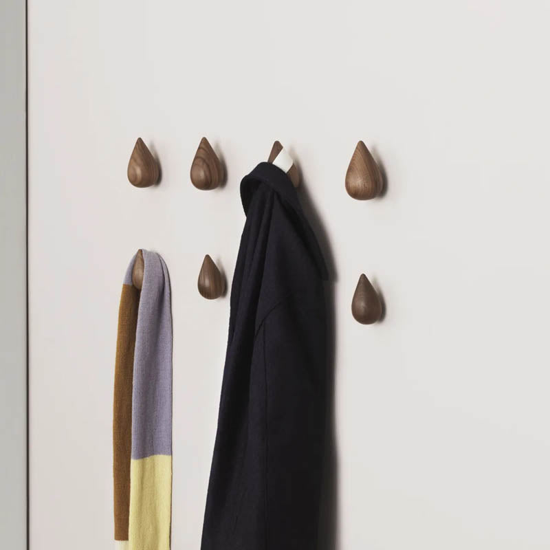 Dropit Hooks by Normann Copenhagen, showing dropit hooks in live shot.