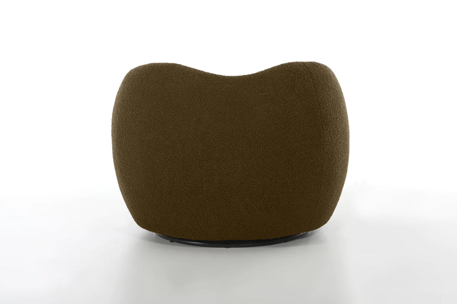 Dune Swivel Lounge Chair by Mobital, showing dune swivel lounge chair in live shot.