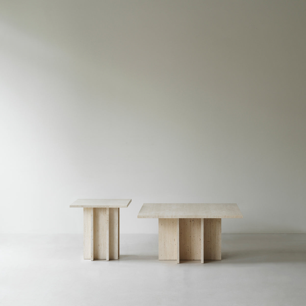 Edge Coffee Table by Normann Copenhagen, showing edge coffee tables in live shot.