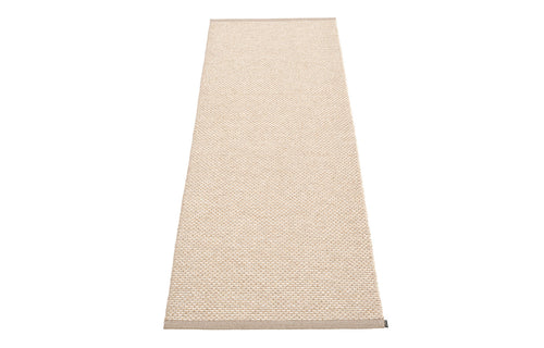 Effi Mud Runner Rug by Pappelina - 2.25' x 9.75'.