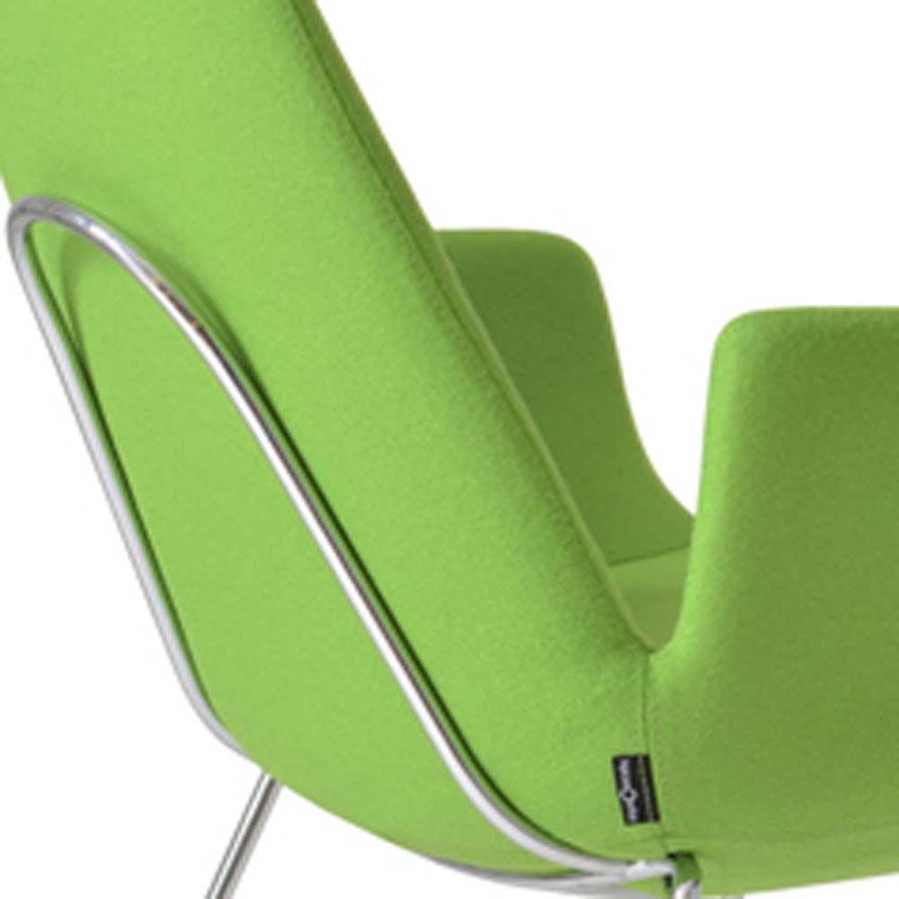 Eiffel Arm Handle Back Chair-Fabric by SohoConcept, showing closeup view of eiffel arm handle back chair-fabric.
