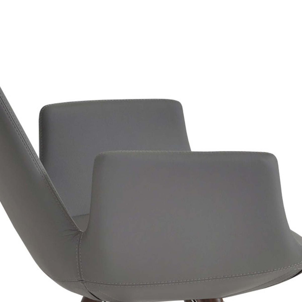 Eiffel Arm MW Dining Chair by SohoConcept, showing closeup view of arm mw dining chair.