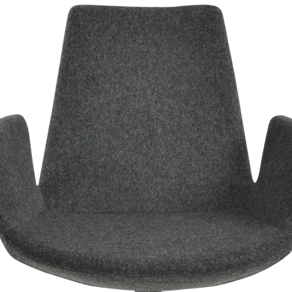 Eiffel Arm Stick Swivel Chair-Fabric by SohoConcept, showing closeup view of eiffel arm stick swivel chair-fabric