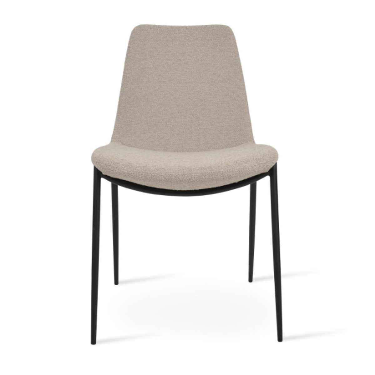 Eiffel Classy Chair-Fabric by SohoConcept, showing front view of eiffel classy chair-fabric.