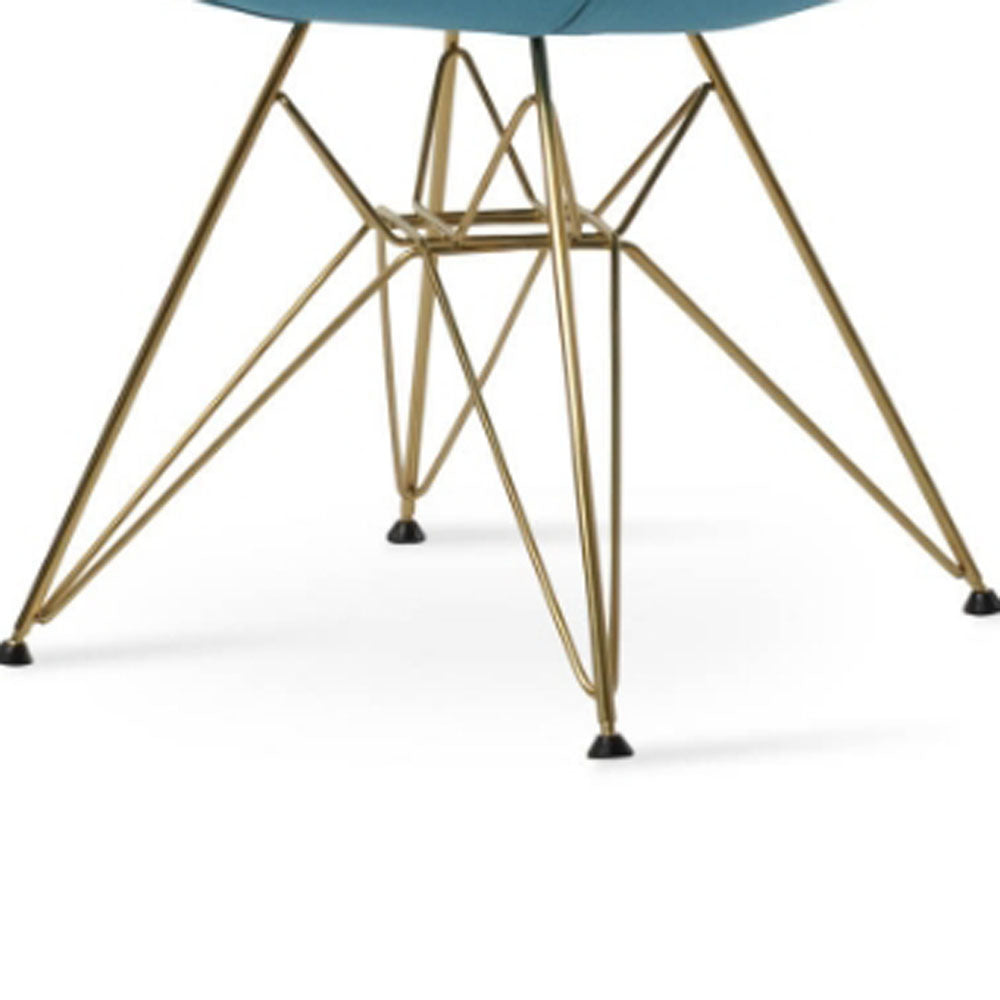 Eiffel Tower Chair-Fabric by SohoConcept, showing closeup view of eiffel tower chair-fabric