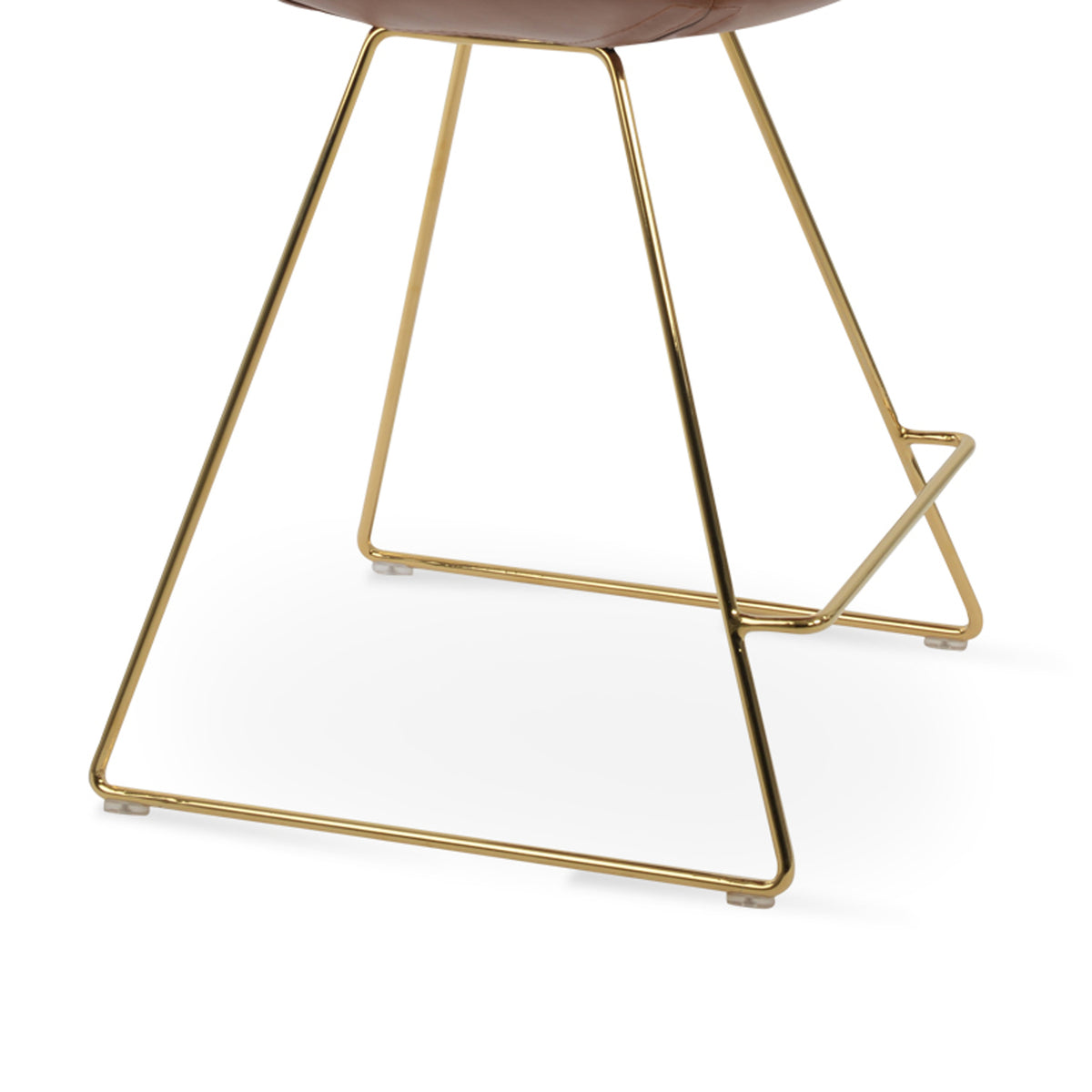 Eiffel Wire Stool-Fabric by SohoConcept, showing closeup view of eiffel wire stool-fabric.