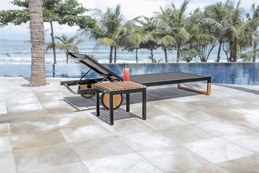 Ekka Lounger by Mamagreen, showing ekka lounger in live shot.