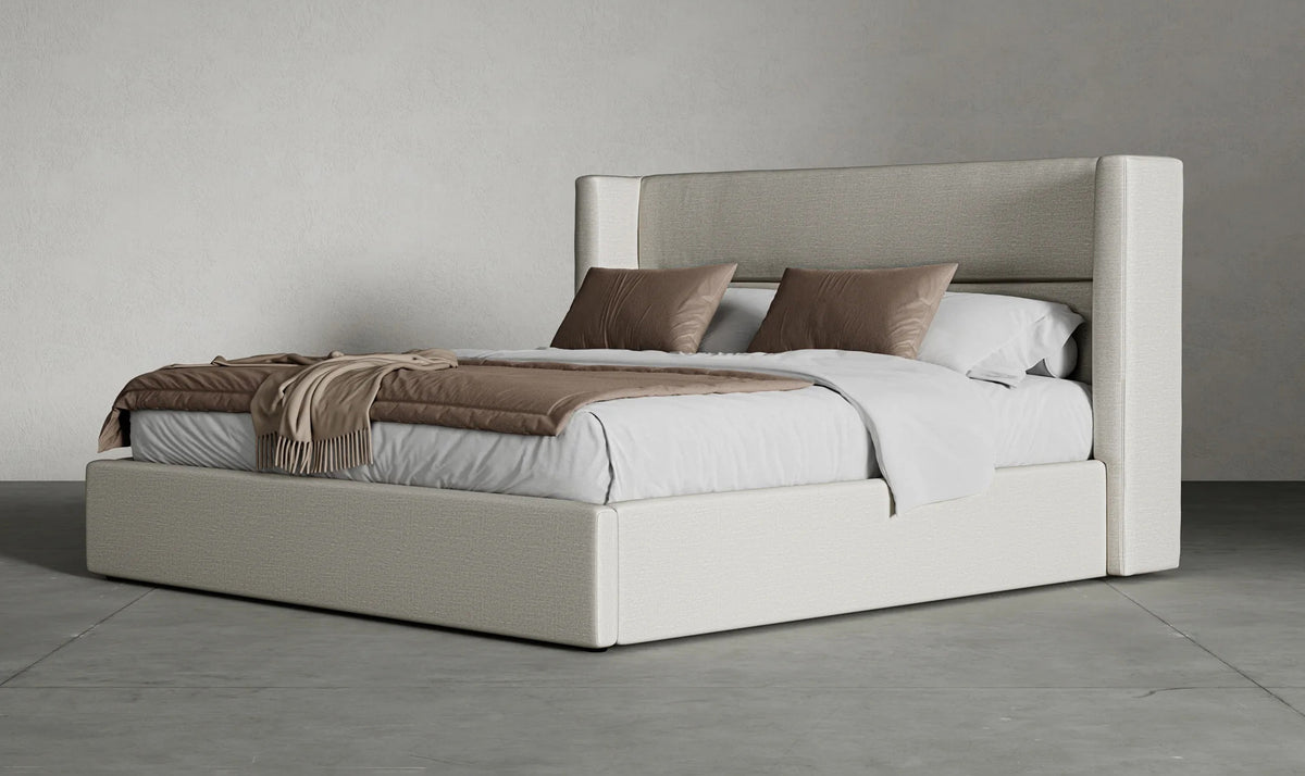 Elden Bed by Viesso, showing elden bed in live shot.